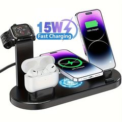 Wireless Phone Charger Fast Charging Station