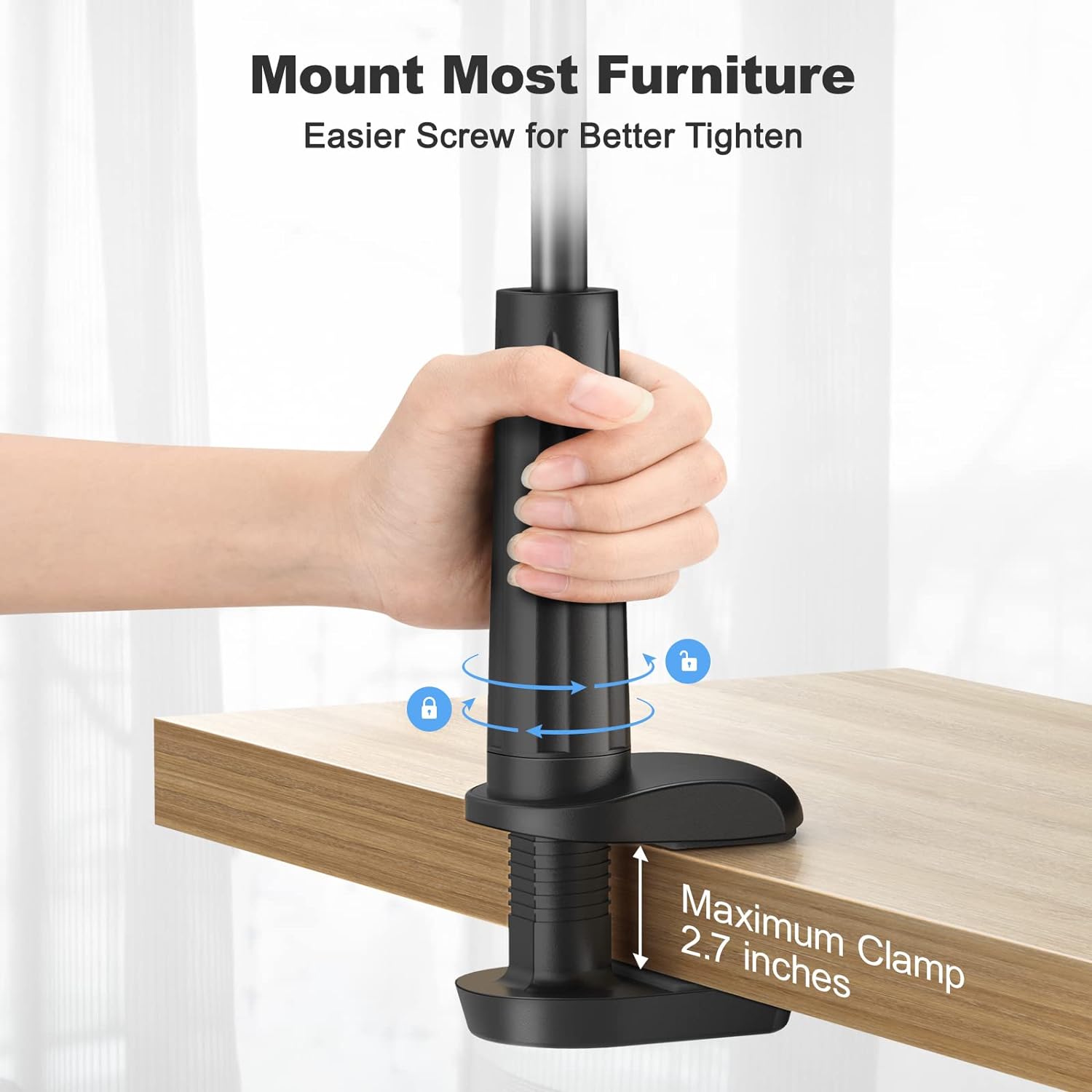 Lazy Bracket Mount Long Arms Clamp