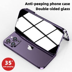 iPhone Magnetic Double Sided Privacy Protection Case