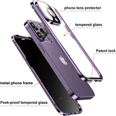 iPhone Magnetic Double Sided Privacy Protection Case