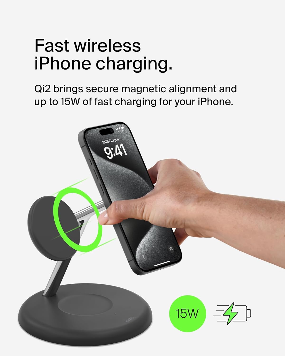 3-in-1 Wireless Charger Compatible With Magsafe