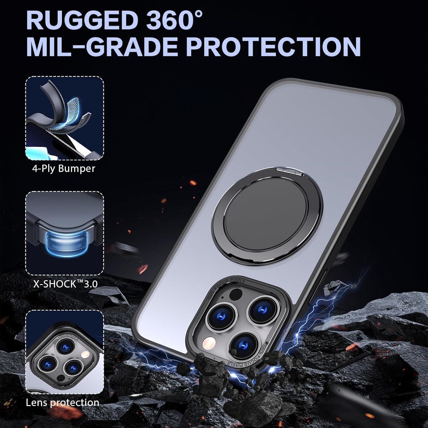 Magnetic Phone Case for iPhone