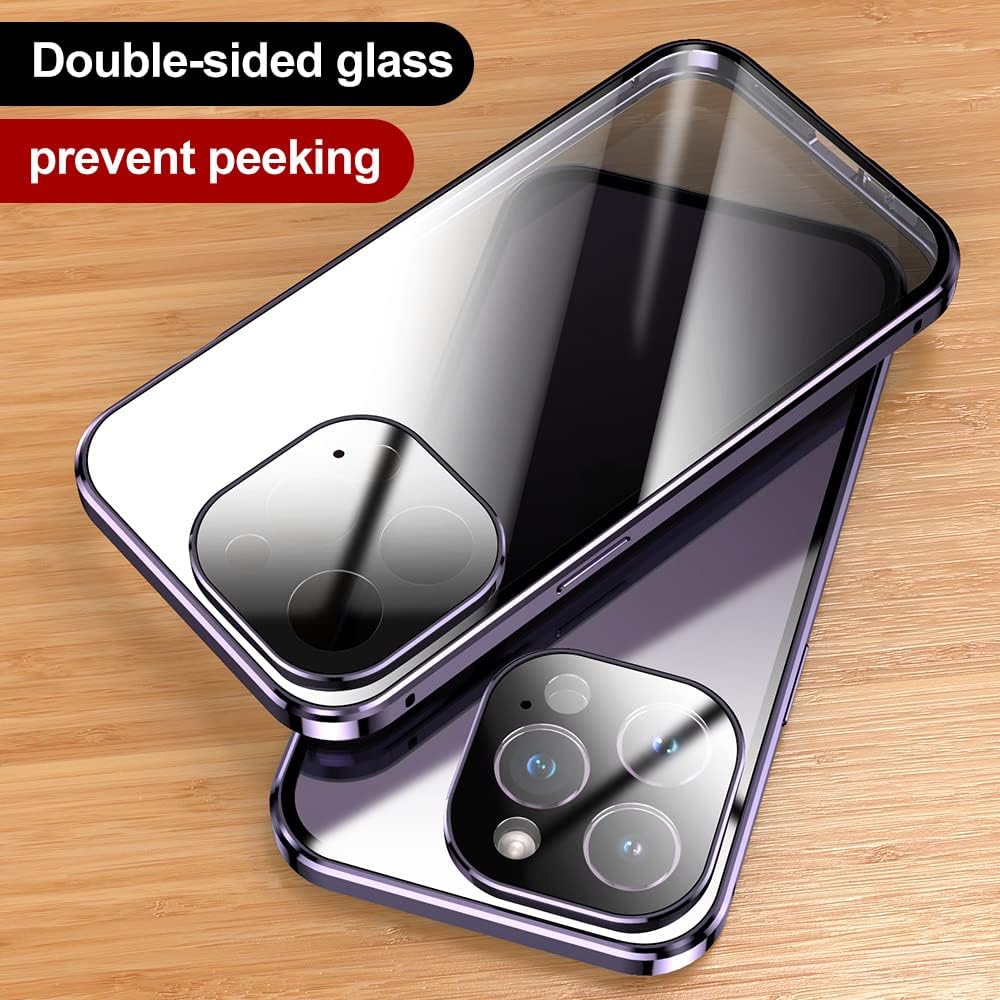 iPhone Magnetic Double Sided Privacy Protection Case