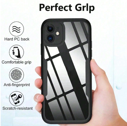 Transparent Dual Side Protection Phone Case